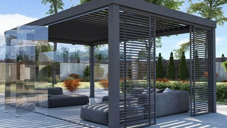 Looking for a Modern Aluminum Pergola in Canada? Choose Rt Louver Pergola.