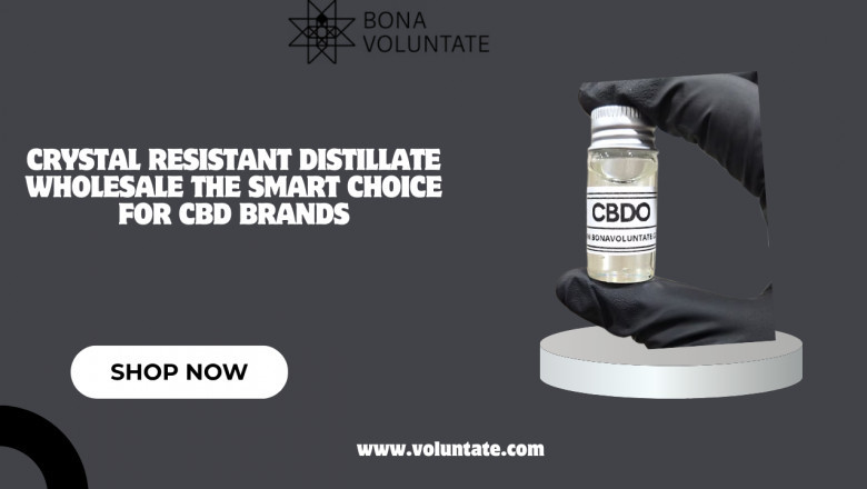 Crystal Resistant Distillate Wholesale The Smart Choice for CBD Brands