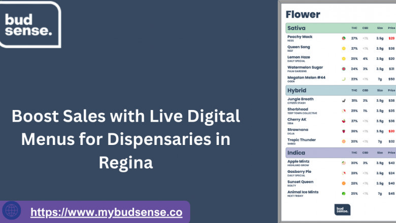 Transform Your Cannabis Dispensary with Digital Signage