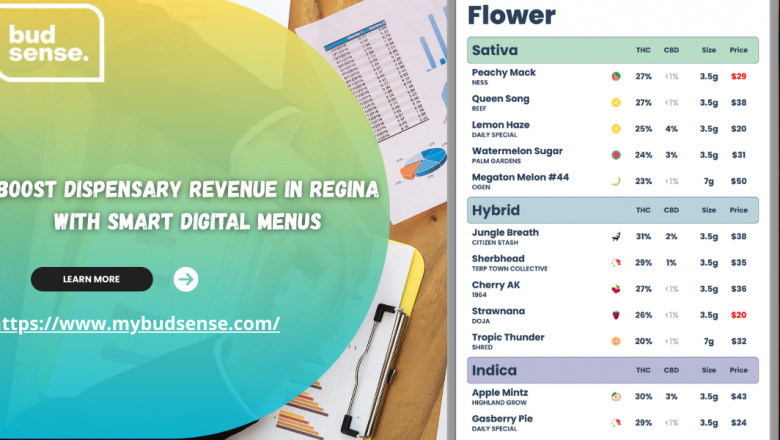 Boost Dispensary Revenue in Regina with Smart Digital Menus