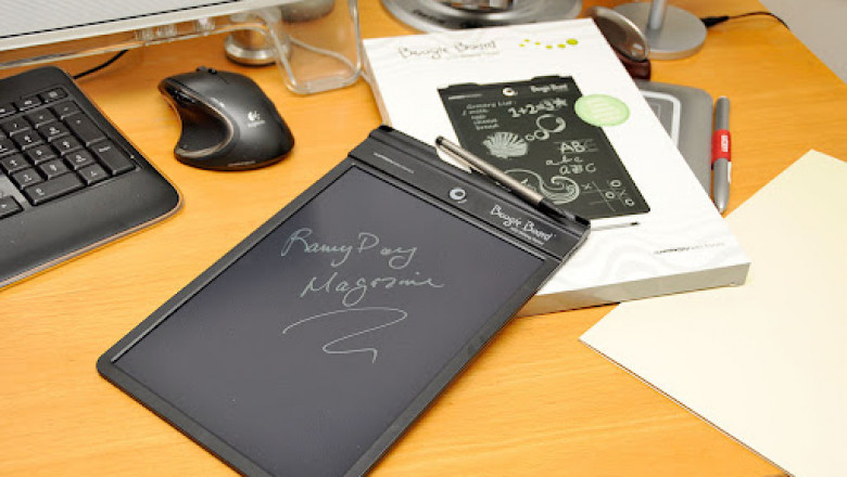 How the Boogie Board 10.5 Can Help You Stay Organized and Eco-Friendly