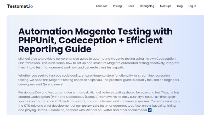 Magento Reporting: Enhance Your Magento Testing with PHPUnit and Codeception