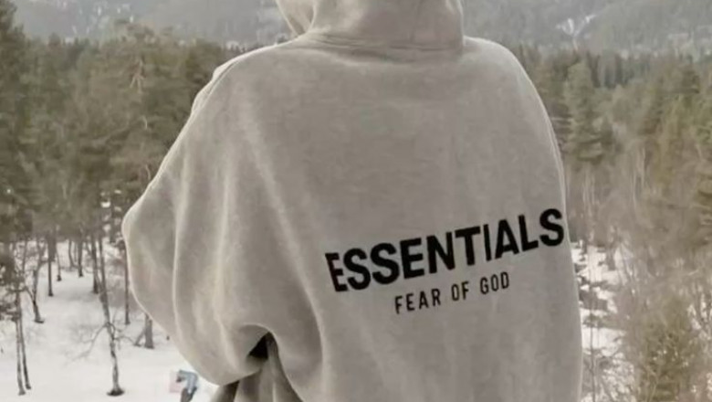 Fear Of God Essentials Hoodie Official Online Store