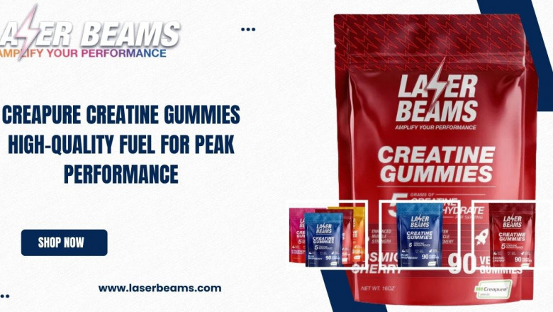 Creapure Creatine Gummies High-Quality Fuel for Peak Performance