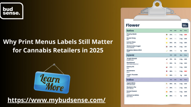 Why Digital Dispensaries Menus Are the Future of Cannabis Retail