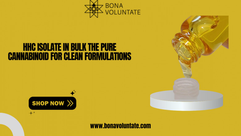 HHC Isolate in Bulk The Pure Cannabinoid for Clean Formulations